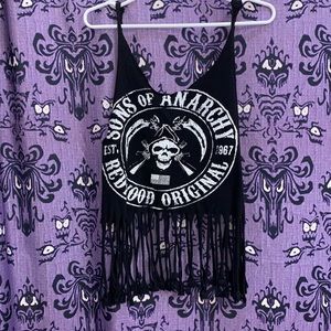 Sons of Anarchy custom cut tank top